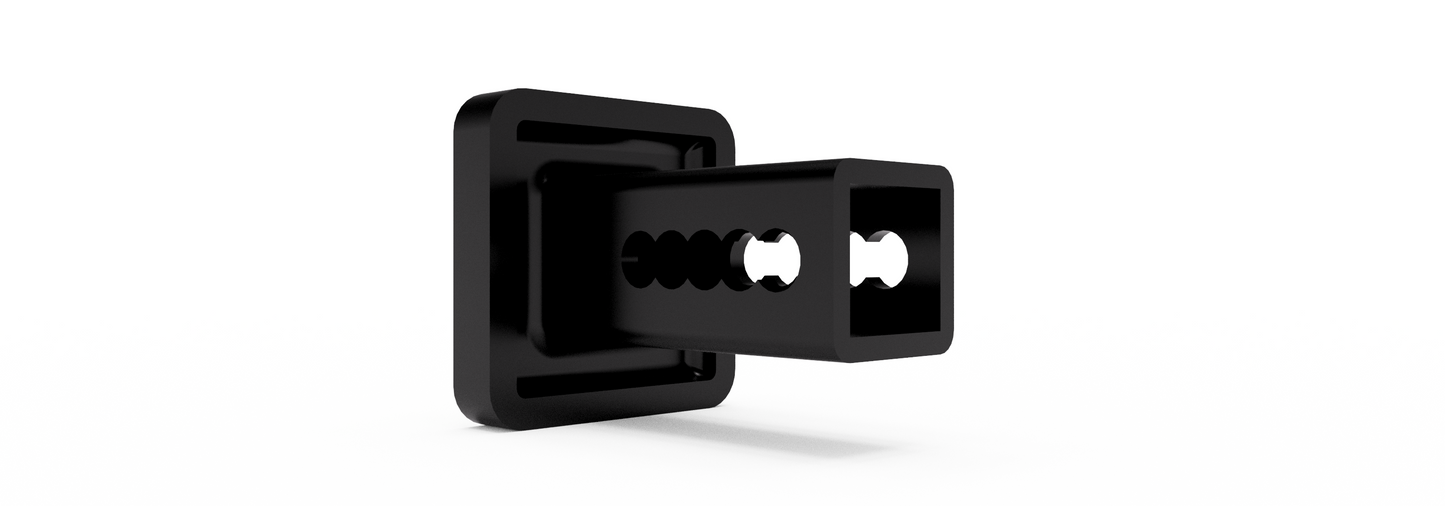 Jeep Silhouette Tow Hitch Cover