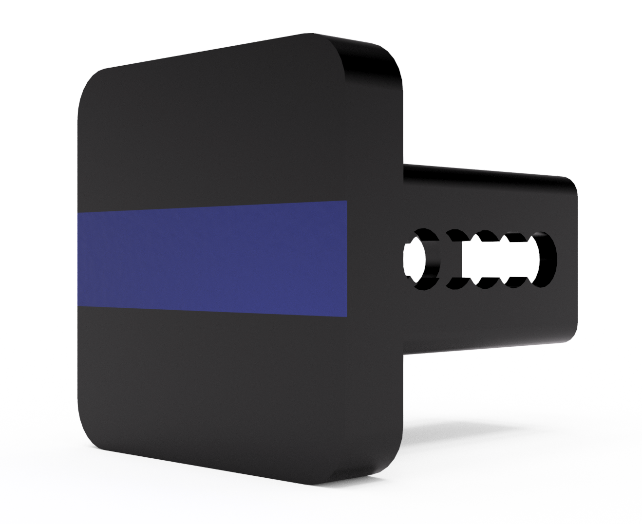 Thin Blue Line Hitch Cover